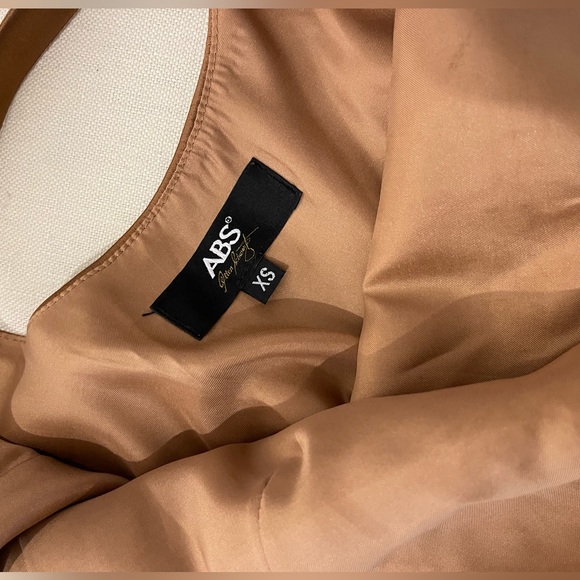 ABS silk spaghetti cami top with lace detail - Picture 9 of 10